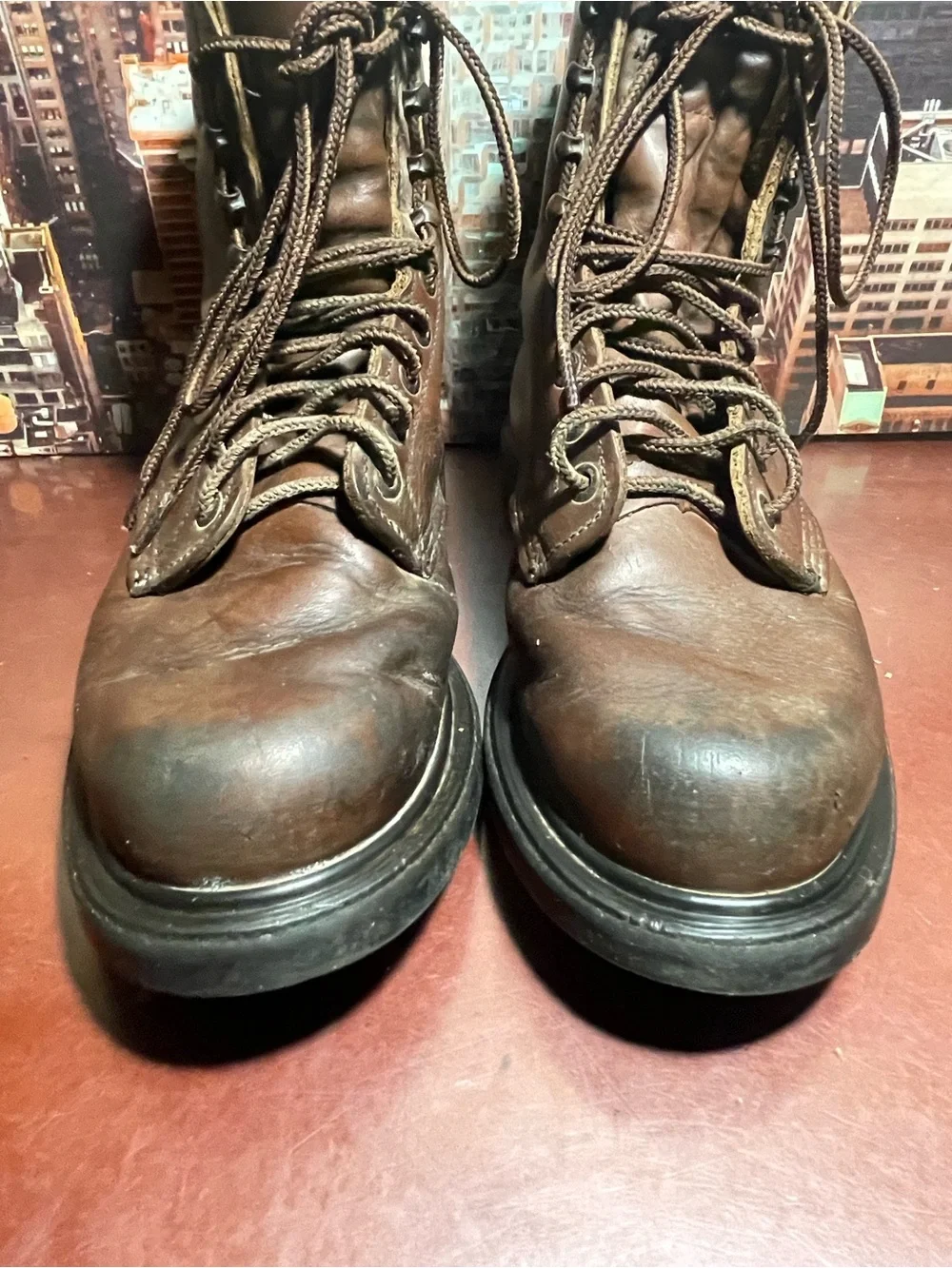 Red Wing 953 Supersole  Soft Toe Boot Mens Size 7 E3 Made In USA